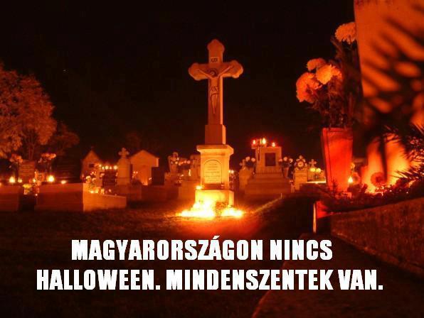 Halloween vs. Mindenszentek