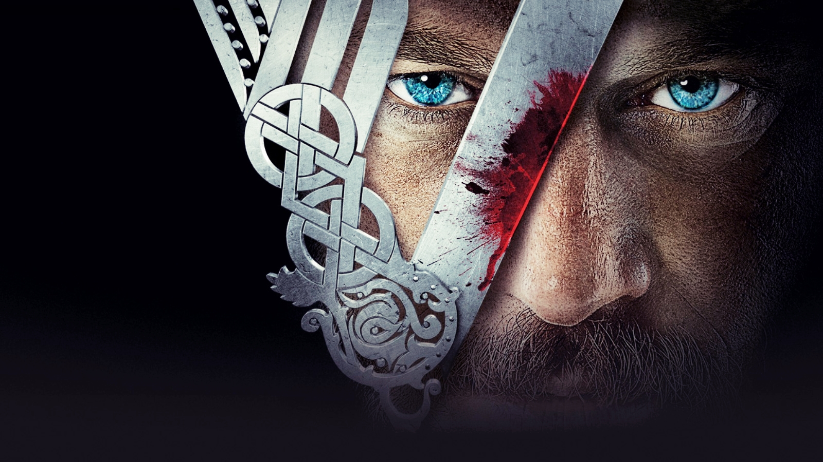 Az első évad plakátja: Vikings