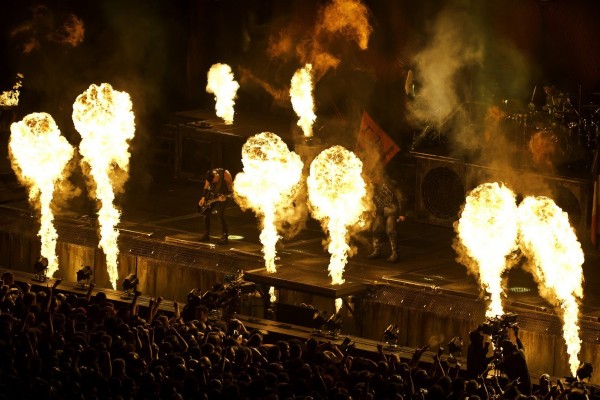 Rammstein koncert fotó